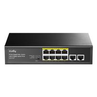 Miniatura 2 de Cudy GS1010P Switch Gigabit PoE+ de 8 Puertos con 2 Puertos de Enlace Ascendente Gigabit