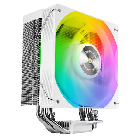 VENTILADOR CON DISIPADOR DE CPU MARS GAMING MCPUX4ARGB BLANCO ARGB PWM SI 120mm TDP 220W - Imagen 3 de 6 VENTILADOR CON DISIPADOR DE CPU MARS GAMING MCPUX4ARGB BLANCO ARGB PWM SI 120mm TDP 220W - Imagen 3 de 6