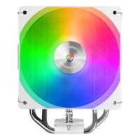 Miniatura 4 de VENTILADOR CON DISIPADOR DE CPU MARS GAMING MCPUX4ARGB BLANCO ARGB PWM SI 120mm TDP 220W