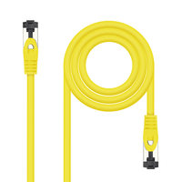 Miniatura 1 de Nanocable Cable red Cat. 8.1 2GHZ SSTP Amarillo 2m