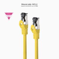 Miniatura 3 de Nanocable Cable red Cat. 8.1 2GHZ SSTP Amarillo 2m