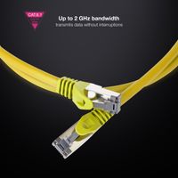 Miniatura 5 de Nanocable Cable red Cat. 8.1 2GHZ SSTP Amarillo 2m