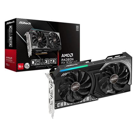 Tarjeta Gráfica ASRock Radeon RX 9060 XT 16GB Steel Legend Dark - Imagen 2 de 7 Tarjeta Gráfica ASRock Radeon RX 9060 XT 16GB Steel Legend Dark - Imagen 2 de 7