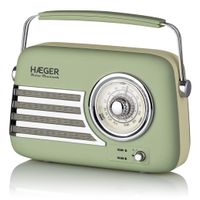 Miniatura 2 de HAEGER RETRO BLUETHOOTH   Radio Bluetooth