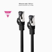 Miniatura 3 de Nanocable Cable red Cat. 8.1 2GHZ SSTP Negro 10m