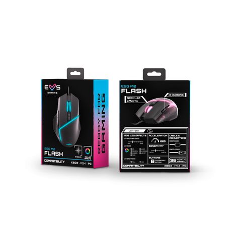 RATON ENERGY SISTEM GAMING ESG M2 FLASH RGB - Imagen 7 de 7 RATON ENERGY SISTEM GAMING ESG M2 FLASH RGB - Imagen 7 de 7