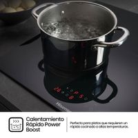 Miniatura 6 de VITROCERAMICA INDUCCION HISENSE HI6311BSCE 3 ZONAS COCCION ANCHO 60 CM