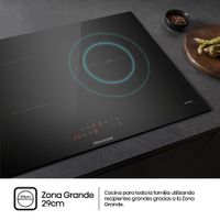 Miniatura 7 de VITROCERAMICA INDUCCION HISENSE HI6311BSCE 3 ZONAS COCCION ANCHO 60 CM