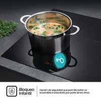 Miniatura 9 de VITROCERAMICA INDUCCION HISENSE HI6311BSCE 3 ZONAS COCCION ANCHO 60 CM