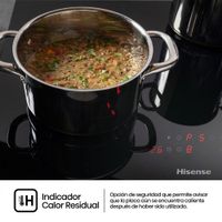 Miniatura 10 de VITROCERAMICA INDUCCION HISENSE HI6311BSCE 3 ZONAS COCCION ANCHO 60 CM