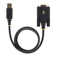 Miniatura 7 de 3ft 1m USB to Null Modem Serial Cable