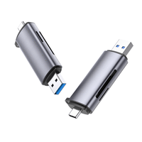 Miniatura 1 de UGREEN LECTOR DE TARJETA UGREEN 2 EN 1 USB C OTG
