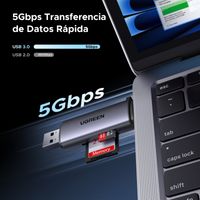 Miniatura 4 de UGREEN LECTOR DE TARJETA UGREEN 2 EN 1 USB C OTG