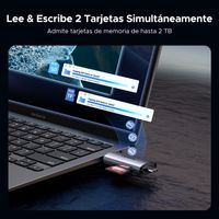 Miniatura 6 de UGREEN LECTOR DE TARJETA UGREEN 2 EN 1 USB C OTG