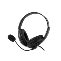 Miniatura 1 de AURICULARES + MICRO COOLBOX COOLCHAT U1 NEGRO