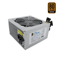 Miniatura 1 de Fuente Alimentación 300W COOLBOX  COOLBOX FUENTE DE ALIMENTACION ATX ECO-500 80+ BRONZE 300W BULK (100V-240V) 80 PLUS Bronze Non-Modular Grey