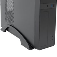 Miniatura 4 de COOLBOX  COOLBOX CAJA MATX SLIM T310 USB-C 3.2 GEN1 + MULTILECTOR SD FTE 300SBZ 80+BRONZE  Negro Incluye Fuente