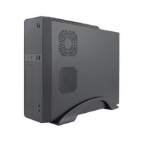 Miniatura 5 de COOLBOX  COOLBOX CAJA MATX SLIM T310 USB-C 3.2 GEN1 + MULTILECTOR SD FTE 300SBZ 80+BRONZE  Negro Incluye Fuente