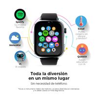 Miniatura 4 de SaveFamily SaveWatch Plus 2 Reloj Inteligente para ni  os 4G Esfera Negra correa silicona Maui