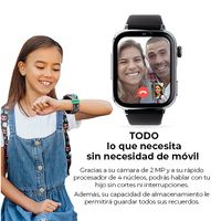 Miniatura 5 de SaveFamily SaveWatch Plus 2 Reloj Inteligente para ni  os 4G Esfera Negra correa silicona Maui