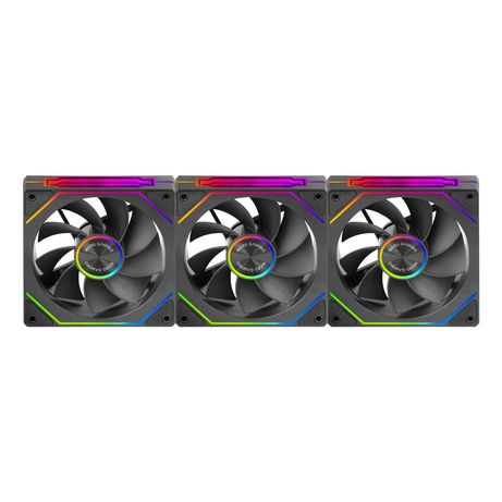 KIT 3xVENTILADOR INTERNO ARG MARS GAMING MF-LINKFINITY KIT BLACK MODULARES PWM 120mm ASPAS INVERTIDA - Imagen 2 de 9 KIT 3xVENTILADOR INTERNO ARG MARS GAMING MF-LINKFINITY KIT BLACK MODULARES PWM 120mm ASPAS INVERTIDA - Imagen 2 de 9