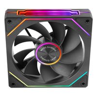Miniatura 8 de KIT 3xVENTILADOR INTERNO ARG MARS GAMING MF-LINKFINITY KIT BLACK MODULARES PWM 120mm ASPAS INVERTIDA