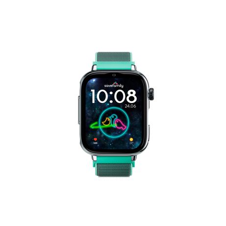 SaveFamily SaveWatch Plus 2 Reloj Inteligente para ni os 4G Esfera Plata correa Tela Ocean - Imagen 3 de 9 SaveFamily SaveWatch Plus 2 Reloj Inteligente para ni os 4G Esfera Plata correa Tela Ocean - Imagen 3 de 9