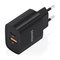 Miniatura 3 de CARGADOR USB PARED AISENS GAN 30W USB-C PD3.0 QC4.0 NEGRO