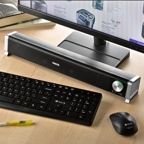BARRA DE SONIDO BLUETOOTH NGS SB500-BT 20W ALIMENTADO POR USB JACK 3.5 CONTROL DE VOLUMEN NEGRO - Imagen 10 de 13 BARRA DE SONIDO BLUETOOTH NGS SB500-BT 20W ALIMENTADO POR USB JACK 3.5 CONTROL DE VOLUMEN NEGRO - Imagen 10 de 13
