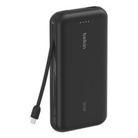 Miniatura 3 de POWERBANK BELKIN BPB024HQBK CABLE USB-C INTEGRADO NEGRO 20000 mAH 1xUSB-C 1xUSB-A 30W
