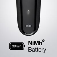 Miniatura 6 de AFEITADORA BRAUN 300BT BLK SERIE 3 BOX EURO RECARGABLE 3 CABEZALES