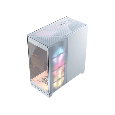 CORSAIR 4500X LX-R RGB Tempered Glass Mid-Tower, White Blanco - Imagen 1 de 2 CORSAIR 4500X LX-R RGB Tempered Glass Mid-Tower, White Blanco - Imagen 1 de 2