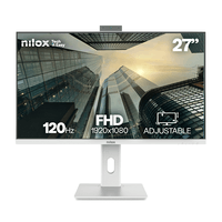 Miniatura 1 de NILOX NXM27RWEB02W   27" LED IPS Full HD  Altavoces