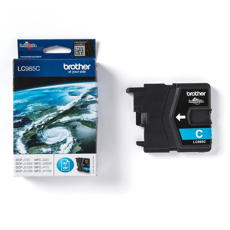 CARTUCHO BROTHER CYAN LC985CBP - Imagen 4 de 5 CARTUCHO BROTHER CYAN LC985CBP - Imagen 4 de 5