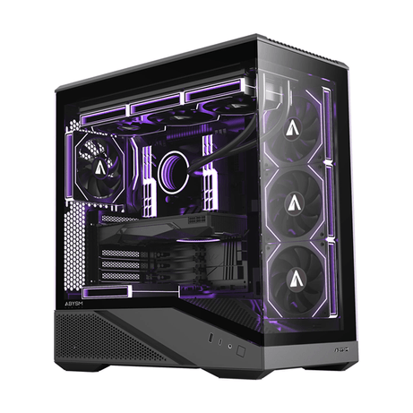CAJA ATX SEMITORRE ABYSM ARIAN FRAME A400 BLACK 1x3.5" 1x2.5" USB-C GPU MAX 420mm - Imagen 1 de 8 CAJA ATX SEMITORRE ABYSM ARIAN FRAME A400 BLACK 1x3.5" 1x2.5" USB-C GPU MAX 420mm - Imagen 1 de 8