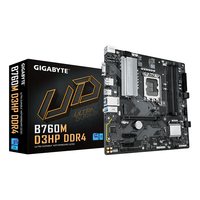 Miniatura 1 de GIGABYTE Intel  B760M D3HP DDR4 Placa base - Soporta CPUs Intel Core de 14ª generación, VRM digital de 4+1+1 fases, hasta 5333MHz DDR4 (OC), 2xPCIe 4.