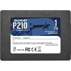 DISCO DURO SSD 1000GB 2.5"  PATRIOT P210 500MB/s S