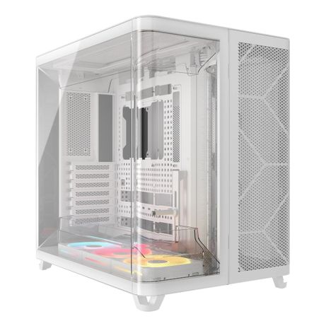 CAJA CORSAIR AIR 5400 LX-R LINK TG MID TOWER WHITE CC-9011321-WW - Imagen 2 de 2 CAJA CORSAIR AIR 5400 LX-R LINK TG MID TOWER WHITE CC-9011321-WW - Imagen 2 de 2