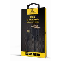Miniatura 3 de ADAPTADOR USB C A VGA M 2 M NEGRO BLISTER