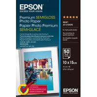 Miniatura 2 de Epson Papel Fotografico Semibrillo (Premium SemiGlossy Photo) A6, 50 Hojas de 251g.