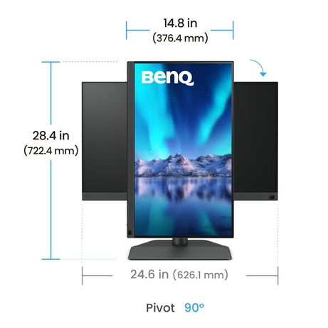 BENQ SW242Q 24.1" LED IPS WQXGA HDMI - Imagen 5 de 13 BENQ SW242Q 24.1" LED IPS WQXGA HDMI - Imagen 5 de 13