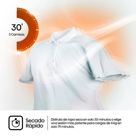 SECADORA DE CONDENSACION HISENSE DHQE900UWDC 9 KG D BLANCO - Imagen 6 de 17 SECADORA DE CONDENSACION HISENSE DHQE900UWDC 9 KG D BLANCO - Imagen 6 de 17