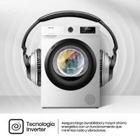Miniatura 11 de SECADORA DE CONDENSACION HISENSE DHQE900UWDC 9 KG D BLANCO