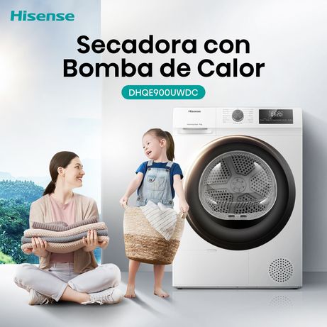 SECADORA DE CONDENSACION HISENSE DHQE900UWDC 9 KG D BLANCO - Imagen 12 de 17 SECADORA DE CONDENSACION HISENSE DHQE900UWDC 9 KG D BLANCO - Imagen 12 de 17