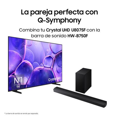 Televisor SAMSUNG 85" TV 85" Crystal UHD U8075F 4K Smart TV 2025 LED 4K Ultra HD - Imagen 9 de 12 Televisor SAMSUNG 85" TV 85" Crystal UHD U8075F 4K Smart TV 2025 LED 4K Ultra HD - Imagen 9 de 12