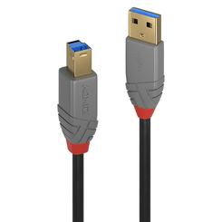 2M USB 3.2 TYPE A TO B CABLE  ANTHRA LINE