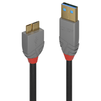 Miniatura 1 de 0,5MUSB3.0TYPEAMICRO-B CABLE,A.LINE