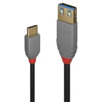 Miniatura 2 de 0.15M USB 3.1 C TO A ADAPTER CABLE  ANTHRA LINE