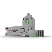 Miniatura 2 de USB PORT LOCKS 4XGREEN+KEY