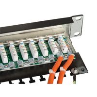 Miniatura 3 de CAT.6 PATCH PANEL 24P STP 1U, BLACK